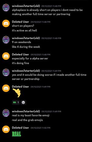 Thetorch64 and windows7ultiate argue over Minecraft beta servers.jpg